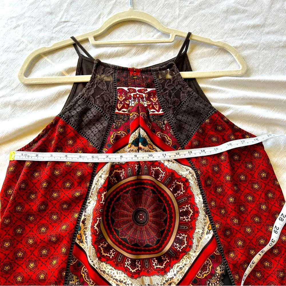 Skylar & Jade Boho Halter Look Top - Size Large - Picture 13 of 14